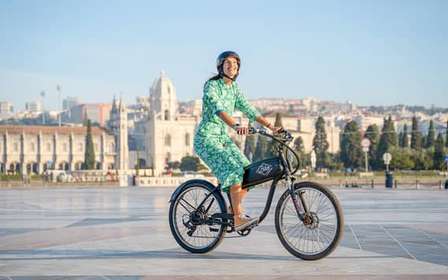 Lisbona: Scoprire la città, noleggio di biciclette elettriche