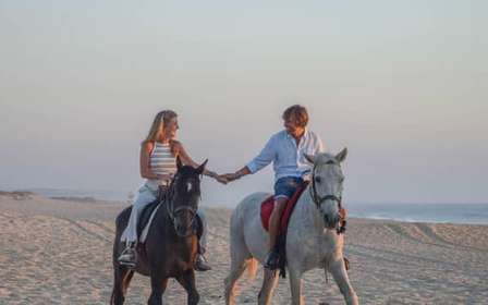 Da Lisbona: Passeggiata a cavallo sulla spiaggia di Comporta