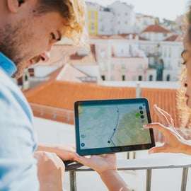 Lisbona: tour degli spinaci guidato da GPS in auto elettrica